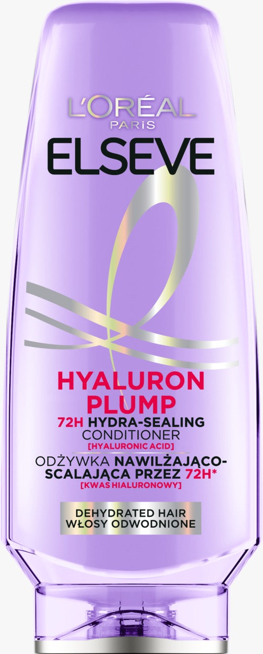 L'ORÉAL PARIS 巴黎萊雅 ELSEVE 玻尿酸超嫩保濕護髮素 (72小時鎖水順滑) 200 ml