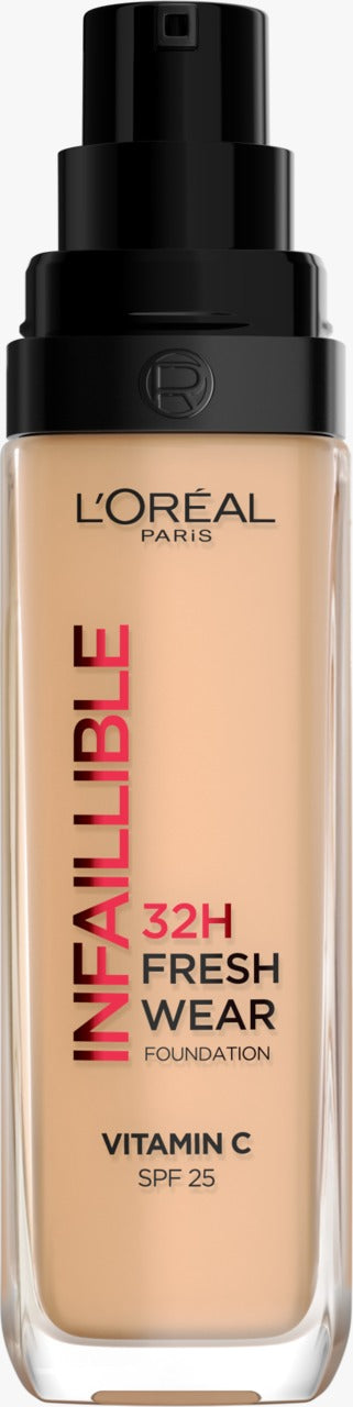 L'ORÉAL PARIS 巴黎萊雅 Infaillible 32H Fresh Wear 持久無瑕粉底液 (含 SPF 25) - 色號 #220 Sand 30 ml