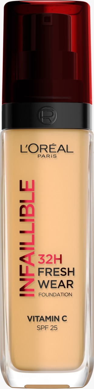 L'ORÉAL PARIS 巴黎萊雅 Infaillible 32H Fresh Wear 持久無瑕粉底液 (含 SPF 25) - 色號 #140 Golden Beige 30 ml