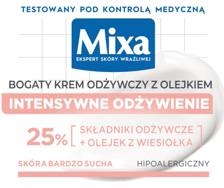 MIXA Intensywne Odżywienie 精油深層滋養潤澤面霜 50 ml