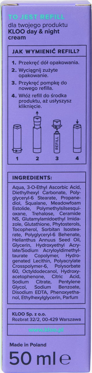 KLOO Day & Night 全效修護重生面霜 (日夜兩用型 ) 50 ml