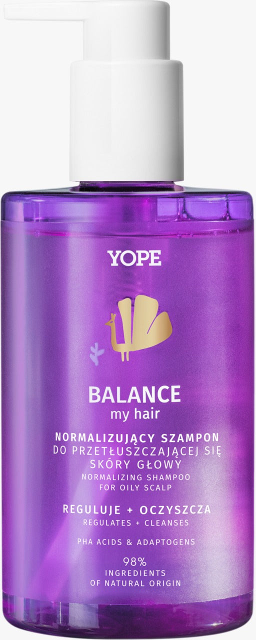 YOPE 平衡油脂洗髮露 (針對油性頭皮) 300 ml