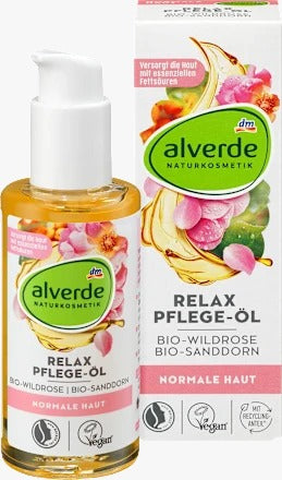 Alverde 艾薇德 有機野玫瑰舒緩身體護理油 100 ml