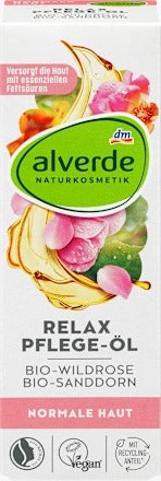 Alverde 艾薇德 有機野玫瑰舒緩身體護理油 100 ml