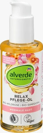 Alverde 艾薇德 有機野玫瑰舒緩身體護理油 100 ml