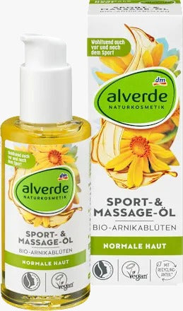 Alverde 艾薇德 有機山金車花萃取舒緩按摩油 100 ml