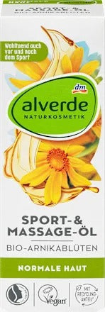 Alverde 艾薇德 有機山金車花萃取舒緩按摩油 100 ml