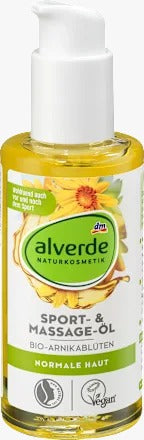 Alverde 艾薇德 有機山金車花萃取舒緩按摩油 100 ml