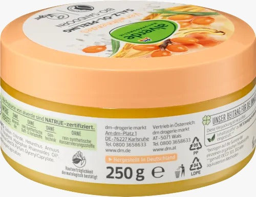 Alverde NATURKOSMETIK Pampering Salt &amp; Oil Body Scrub, 250 g