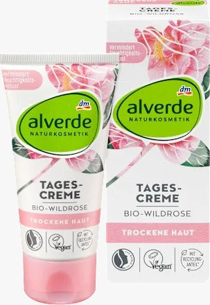Alverde 艾薇德 有機野玫瑰保濕日霜 50 ml