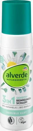 Alverde 艾薇德 三合一低敏溫和潔面慕斯 150 ml