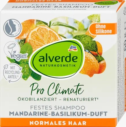 Alverde 艾薇德 有機蜜柑豐盈洗髮餅 60 g