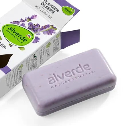 Alverde NATURKOSMETIK Plant Oil Soap (Organic Lavender), 100 g