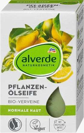 Alverde NATURKOSMETIK Plant Oil Soap (Organic Verbena), 100 g