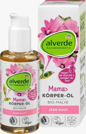 Alverde 艾薇德 懷孕媽咪有機錦葵彈力護理油 100 ml