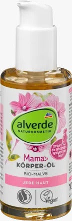 Alverde 艾薇德 懷孕媽咪有機錦葵彈力護理油 100 ml