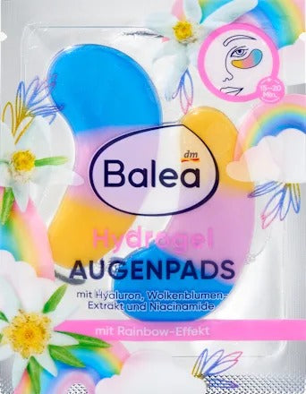 Balea 彩虹系列保濕水凝膠眼膜 2 片