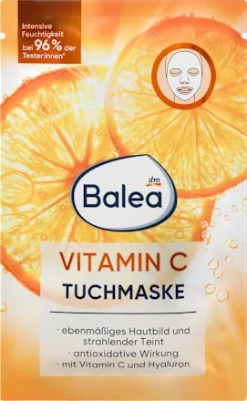 Balea 維他命 C 亮白保濕片裝面膜 1 片