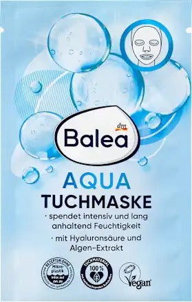 Balea Aqua 玻尿酸深層補水片裝面膜 1 片