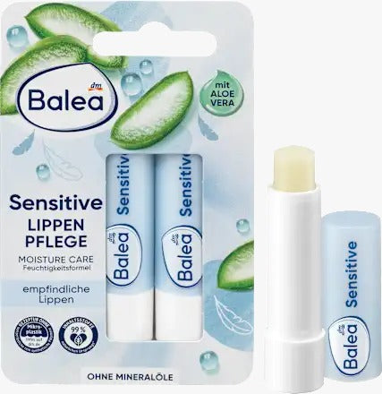 Balea Sensitive 低敏修護潤唇膏雙支裝 4.8 g x 2