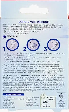 Balea 腳踭水泡防護隱形貼 6 片