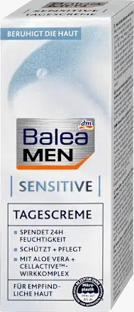 Balea MEN Sensitive Day Cream for Sensitive Skin, 75 ml