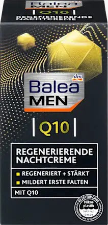 Balea MEN Q10 Regenerating Night Cream, 50 ml
