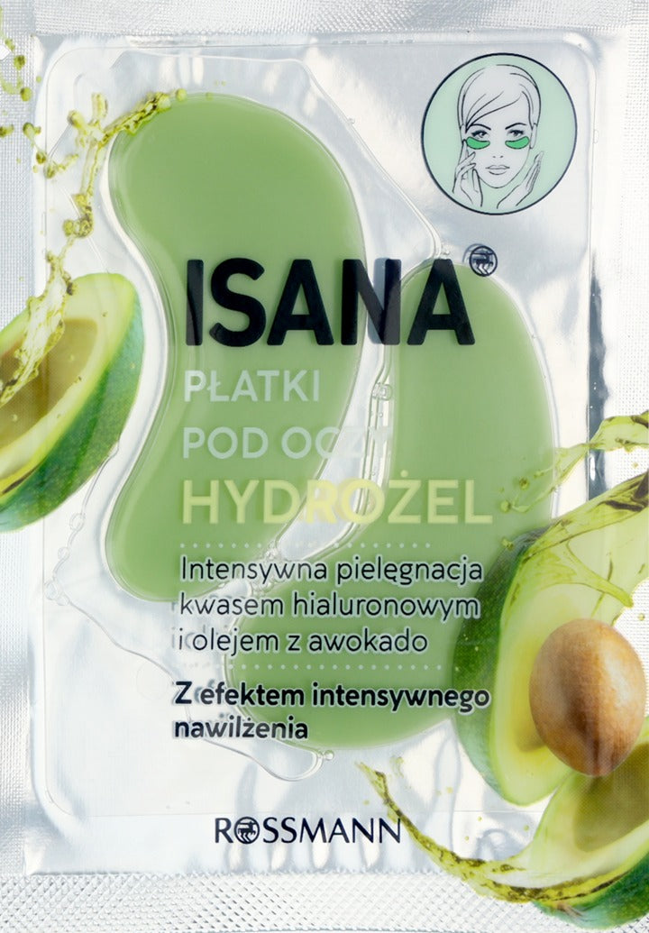 ISANA 牛油果水凝膠深層保濕眼膜 2 片