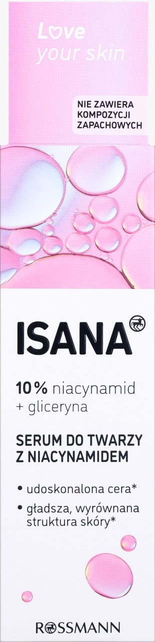 ISANA Love Your Skin 10% 煙酰胺毛孔細緻精華 30 ml