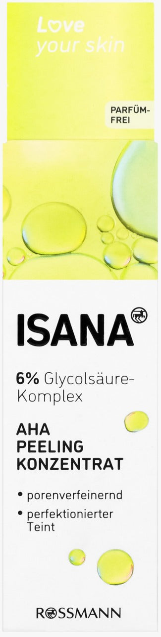 ISANA Love Your Skin 6% 甘醇酸 (AHA) 煥膚亮采精華 30 ml