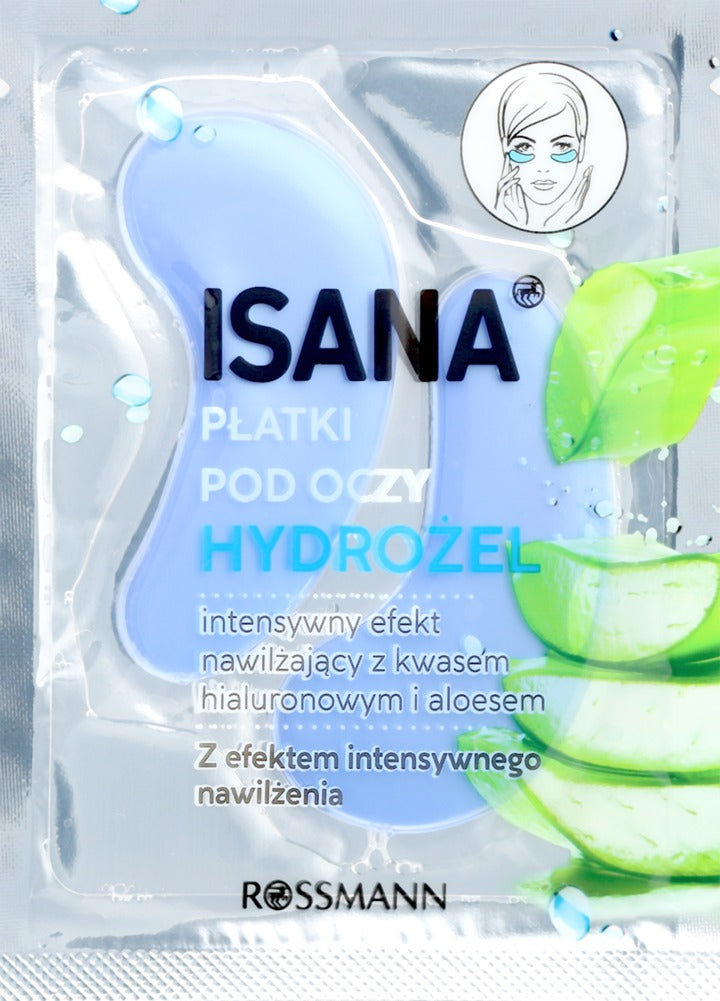 ISANA 蘆薈水凝膠極致保濕眼膜 2 片
