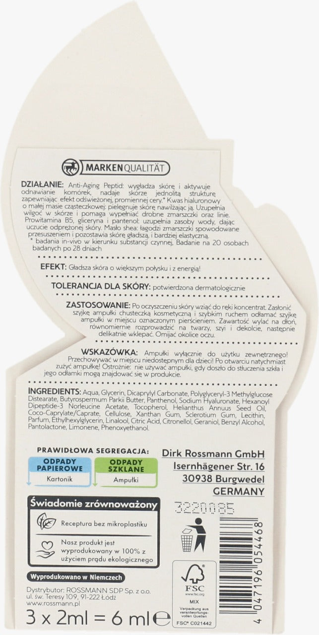ISANA Peptide Power 能量強效修護濃縮精華 3 x 2 ml