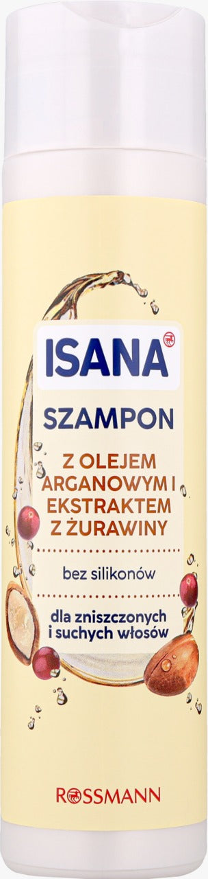 ISANA 摩洛哥堅果油與蔓越莓修護洗髮露 (250 ml)