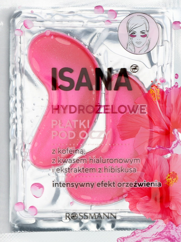 ISANA 洛神花水凝膠修護眼膜 2 片