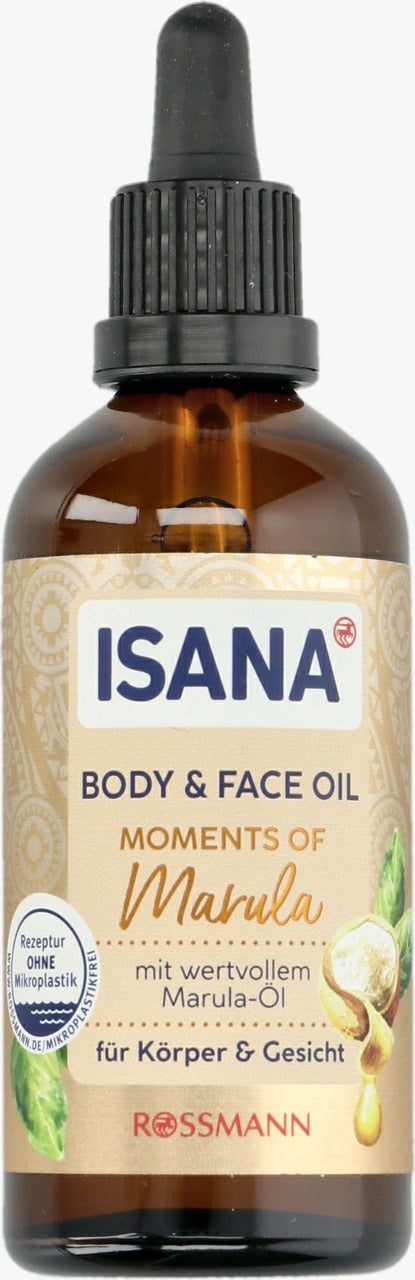ISANA Moments of Marula 面部與身體全效修護油 100 ml