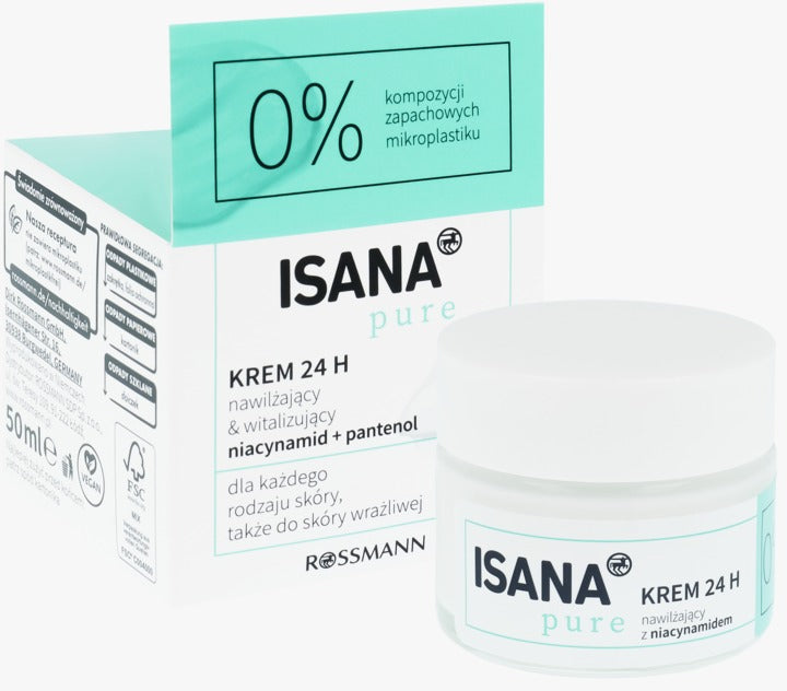 ISANA Pure 零負擔舒緩保濕面霜 50 ml