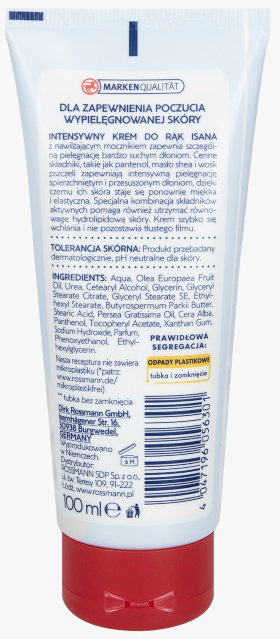 ISANA 5% 尿素深層滋潤護手霜 100 ml