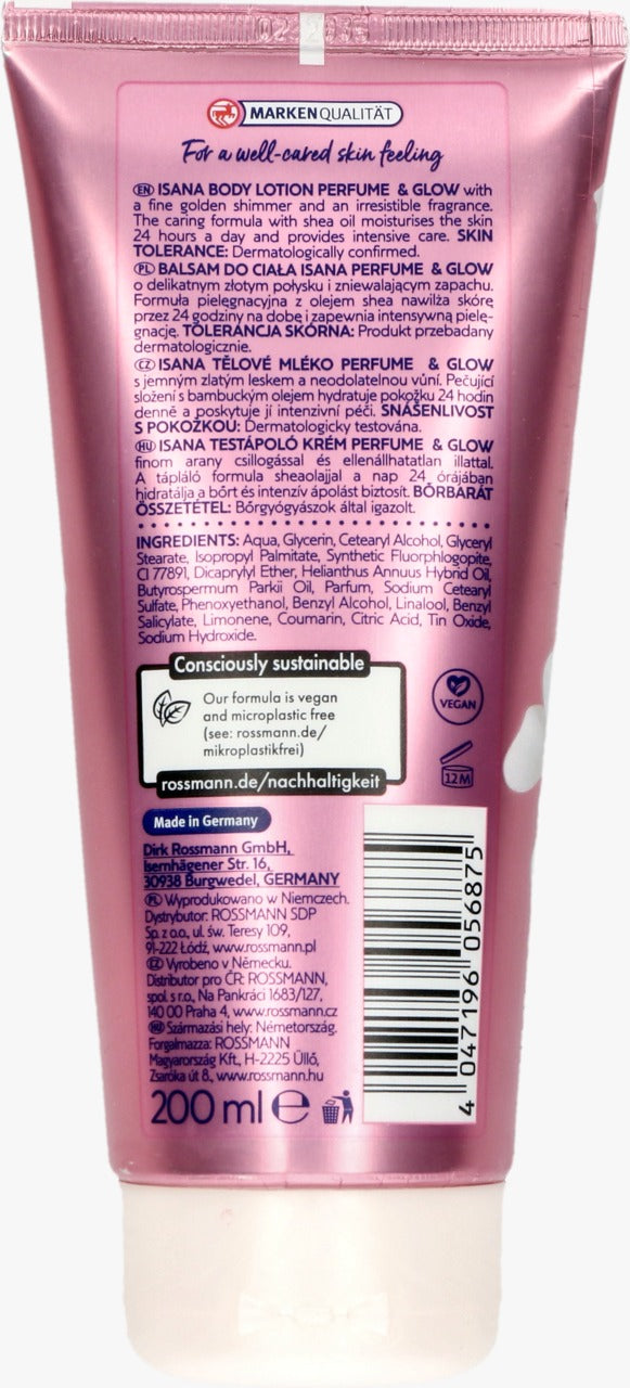 ISANA 季節限定香氛身體乳 200 ml