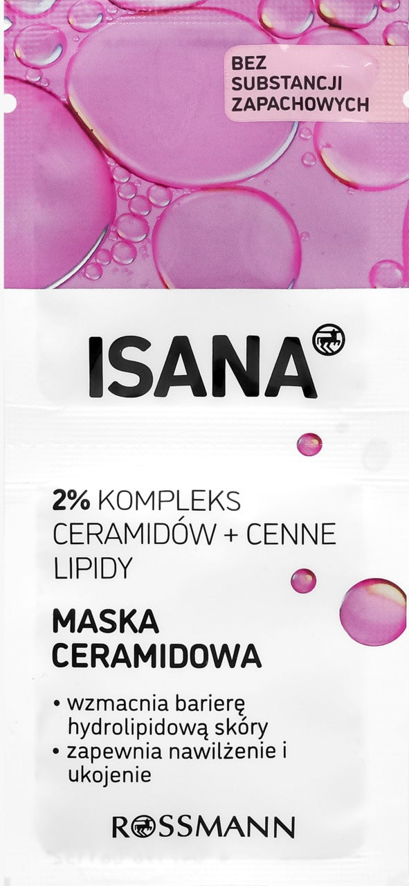 ISANA Love Your Skin 5% 神經醯胺屏障修護面膜 2 x 8 ml