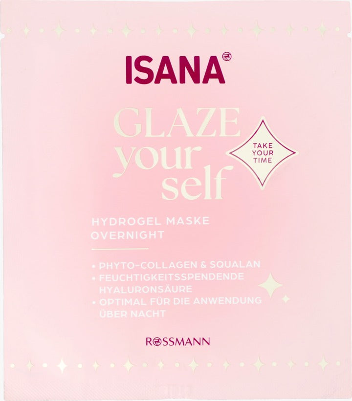 ISANA Glaze Yourself 晚安水凝膠片狀面膜  1 片