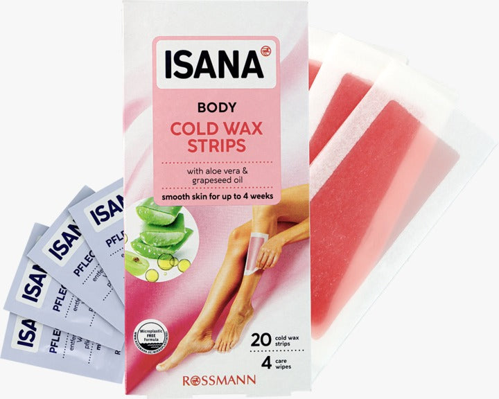 ISANA 身體冷蠟除毛貼片 20 片