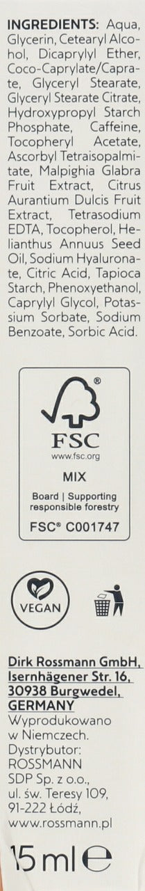 ISANA 維他命 C 亮澤緊緻眼霜 15 ml