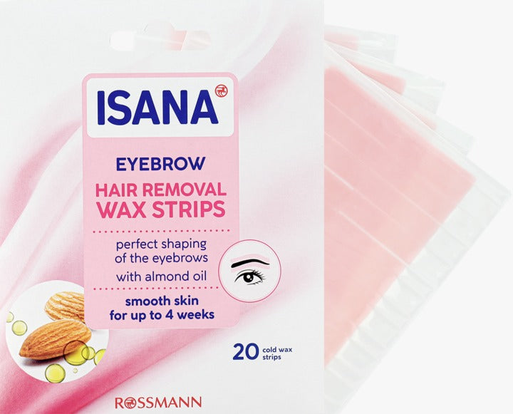 ISANA 眉部修眉冷蠟貼片 20 片