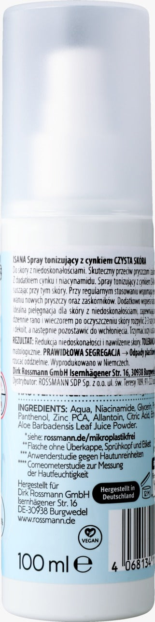 ISANA Reine Haut Clarifying Face Toner, 100 ml