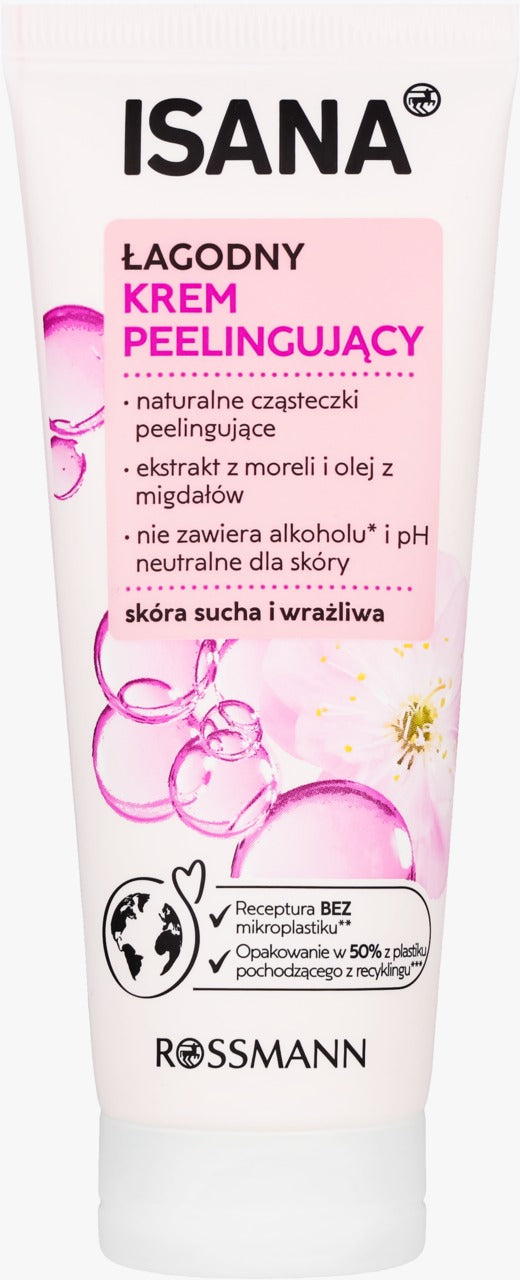ISANA 柔膚潤澤去角質乳霜 75 ml