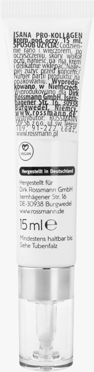 ISANA Pro-Kollagen Energy 膠原能量提拉眼霜 15 ml