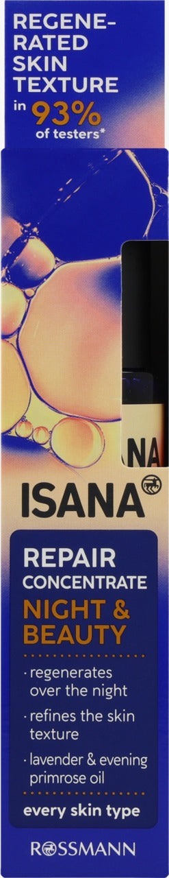 ISANA Night & Beauty 深度再生修護精華液 30 ml
