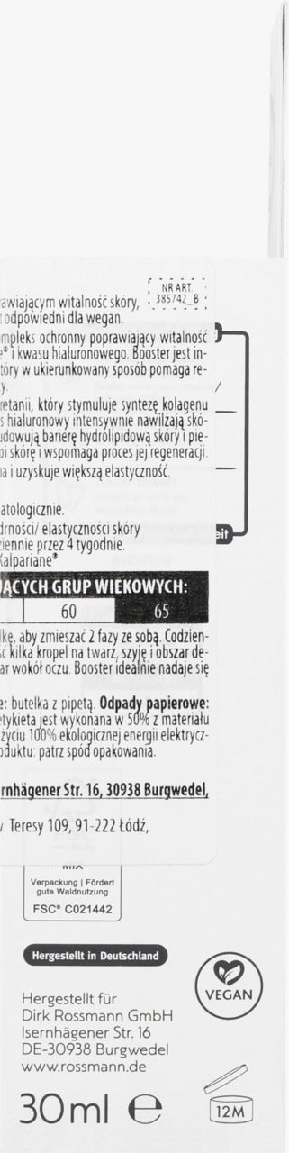 ISANA Vital 活力再生緊緻精華液 30 ml