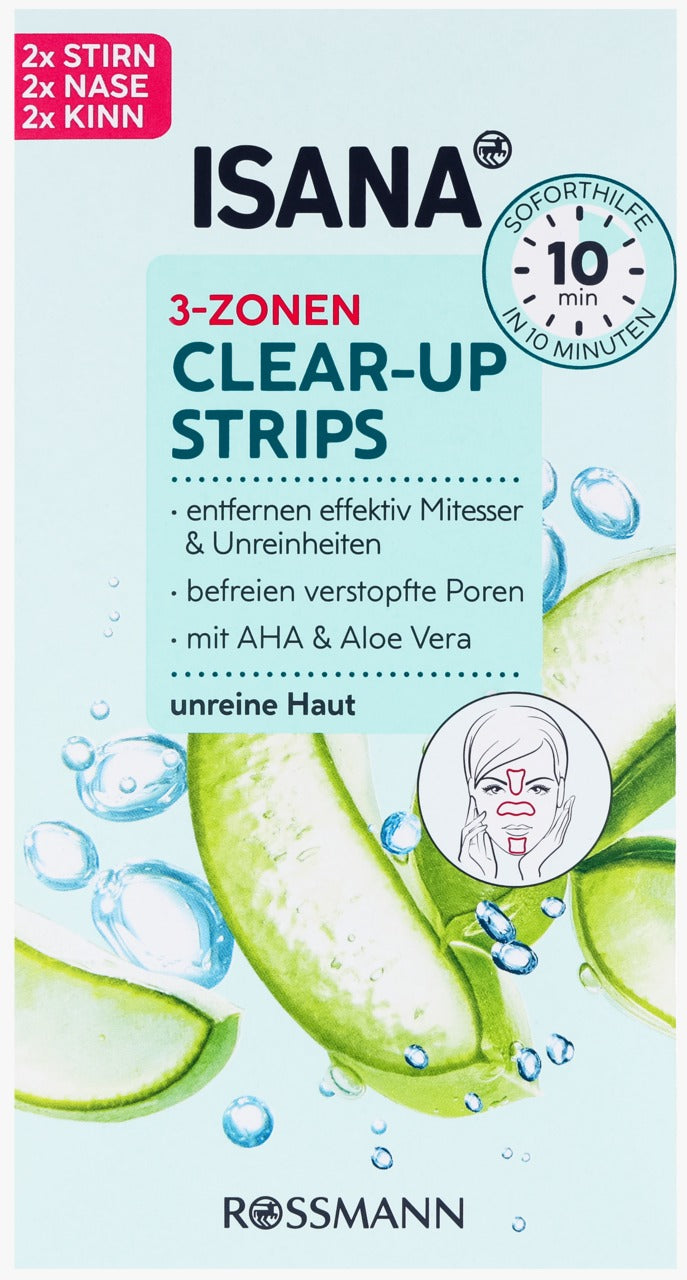 ISANA 3-Zone Deep Cleansing Blemish Patches, 6 pcs