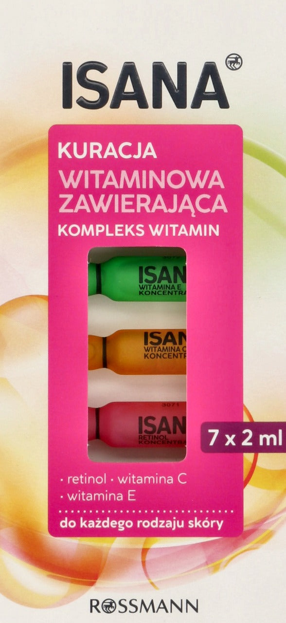 ISANA 維他命密集煥活精華安瓶 7 x 2 ml